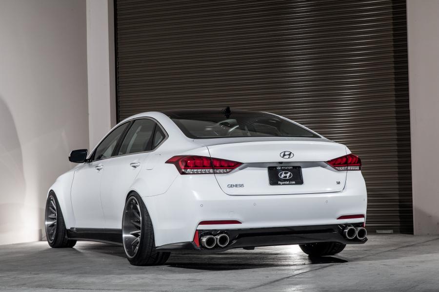  Hyundai Genesis AR550 by ARK Performance 2014 года  (фото 4 из 14)